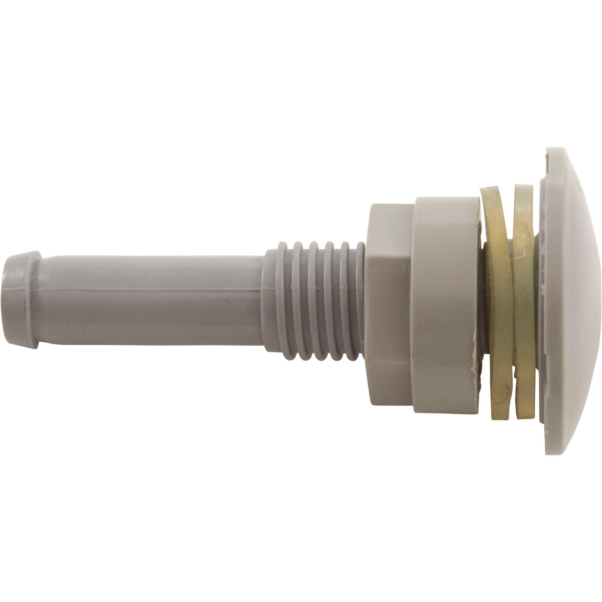Air Injector, CMP Economy, Single Port, 3/8"fd, 3/8"sb, Gray