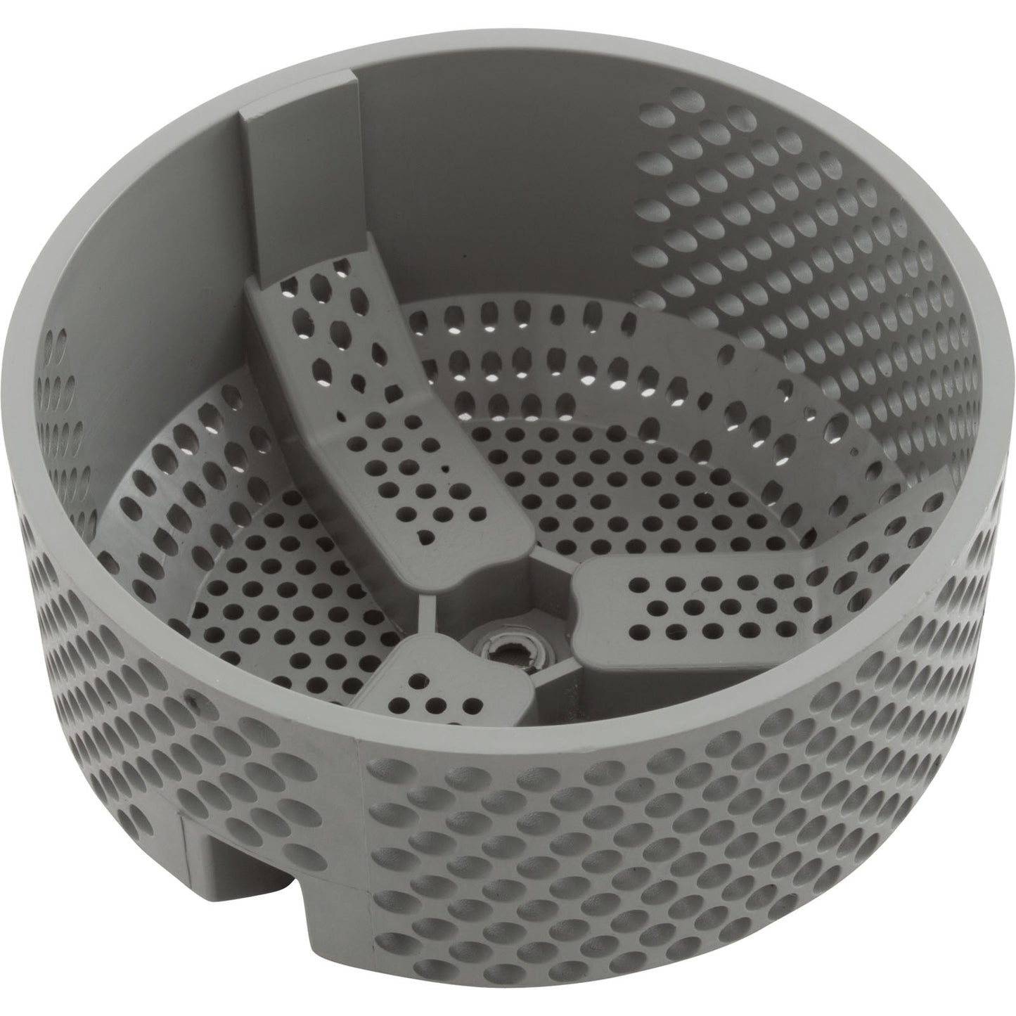 Couvercle d'aspiration, WW 3-1/2" Ultra Hi-Flo, 2-3/8"hs, gris