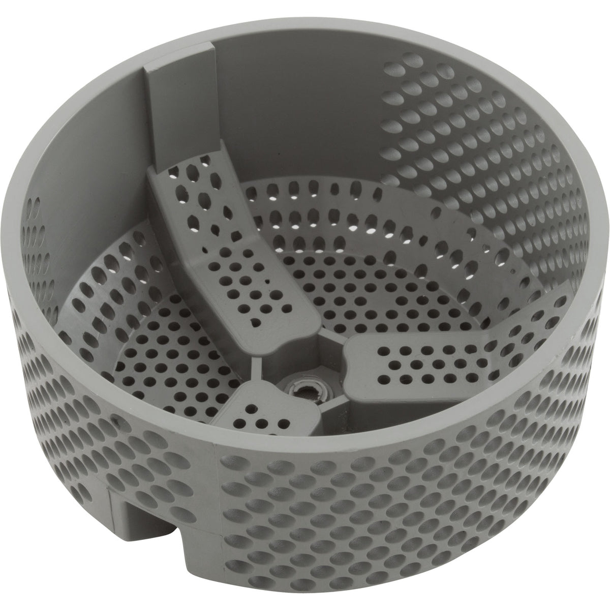 Suction Cover, WW 3-1/2" Ultra Hi-Flo, 2-3/8"hs, Gray