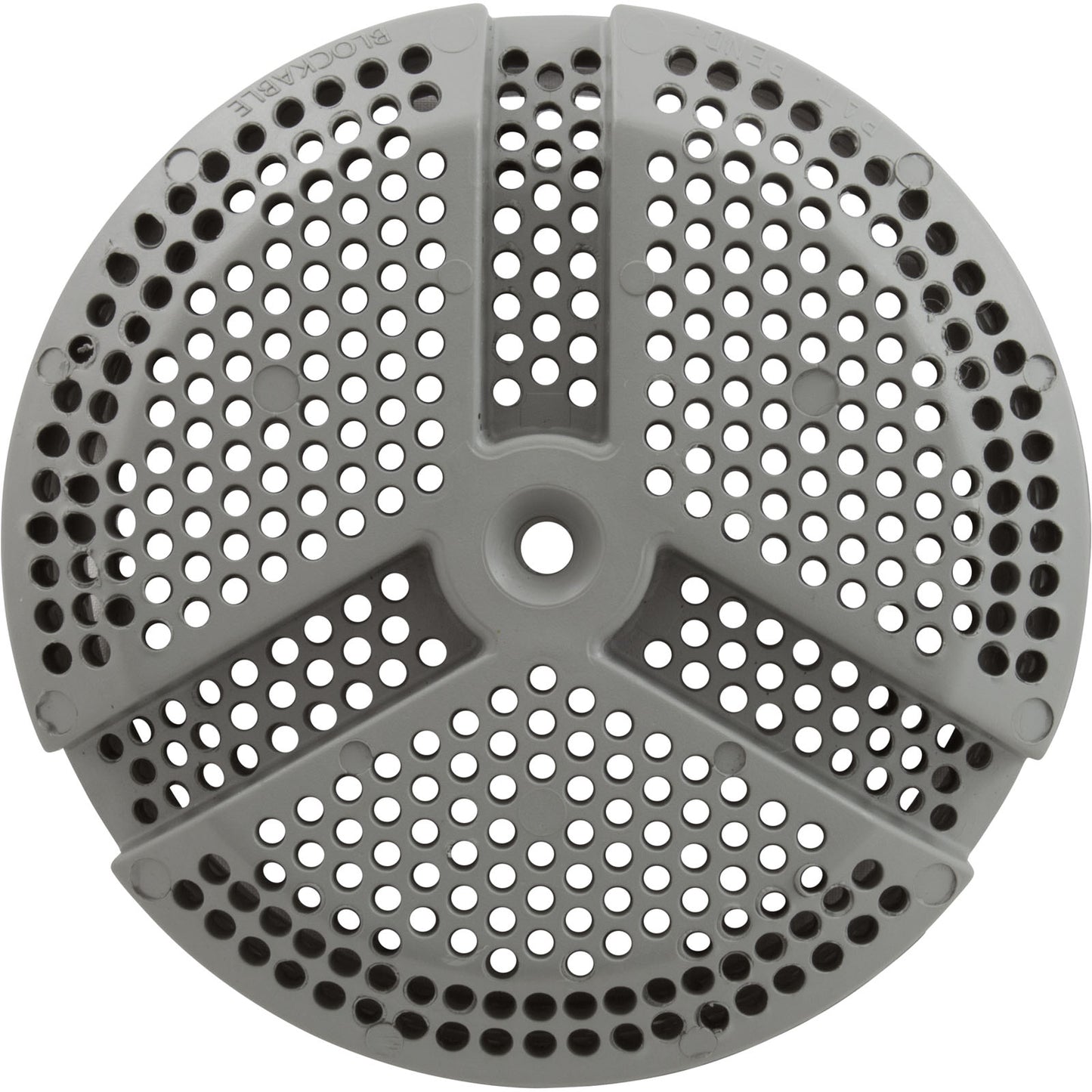 Couvercle d'aspiration, WW 3-1/2" Ultra Hi-Flo, 2-3/8"hs, gris