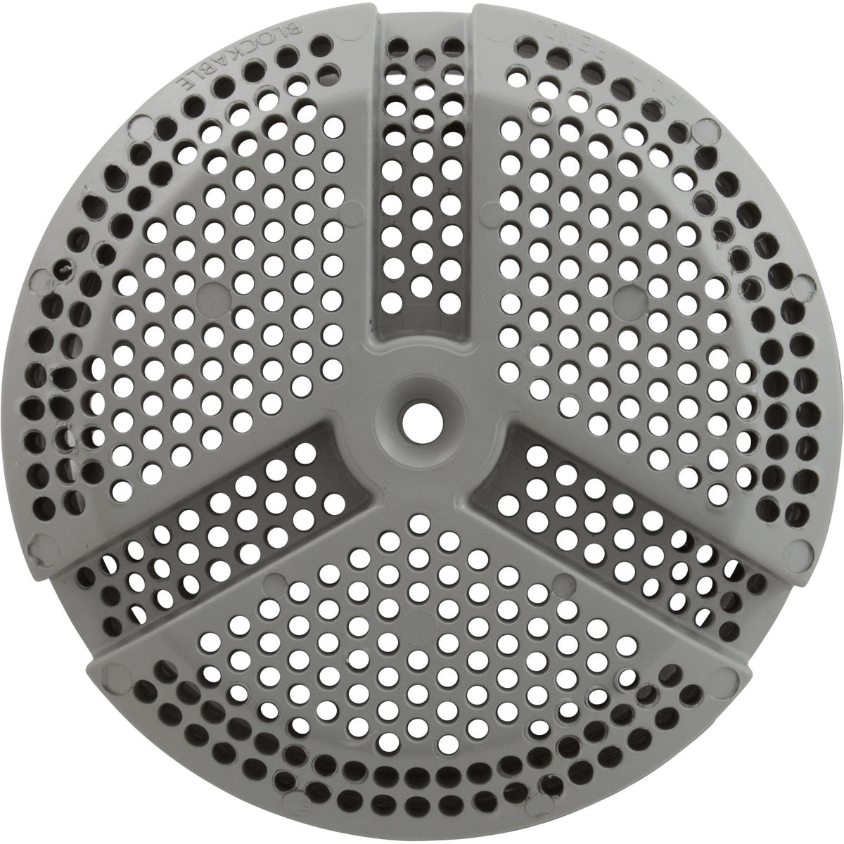 Suction Cover, WW 3-1/2" Ultra Hi-Flo, 2-3/8"hs, Gray