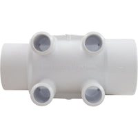 Manifold, 3/4"sb, 4 Port, Flow Thru, 1-1/2"s x 1-1/2"spg, SP