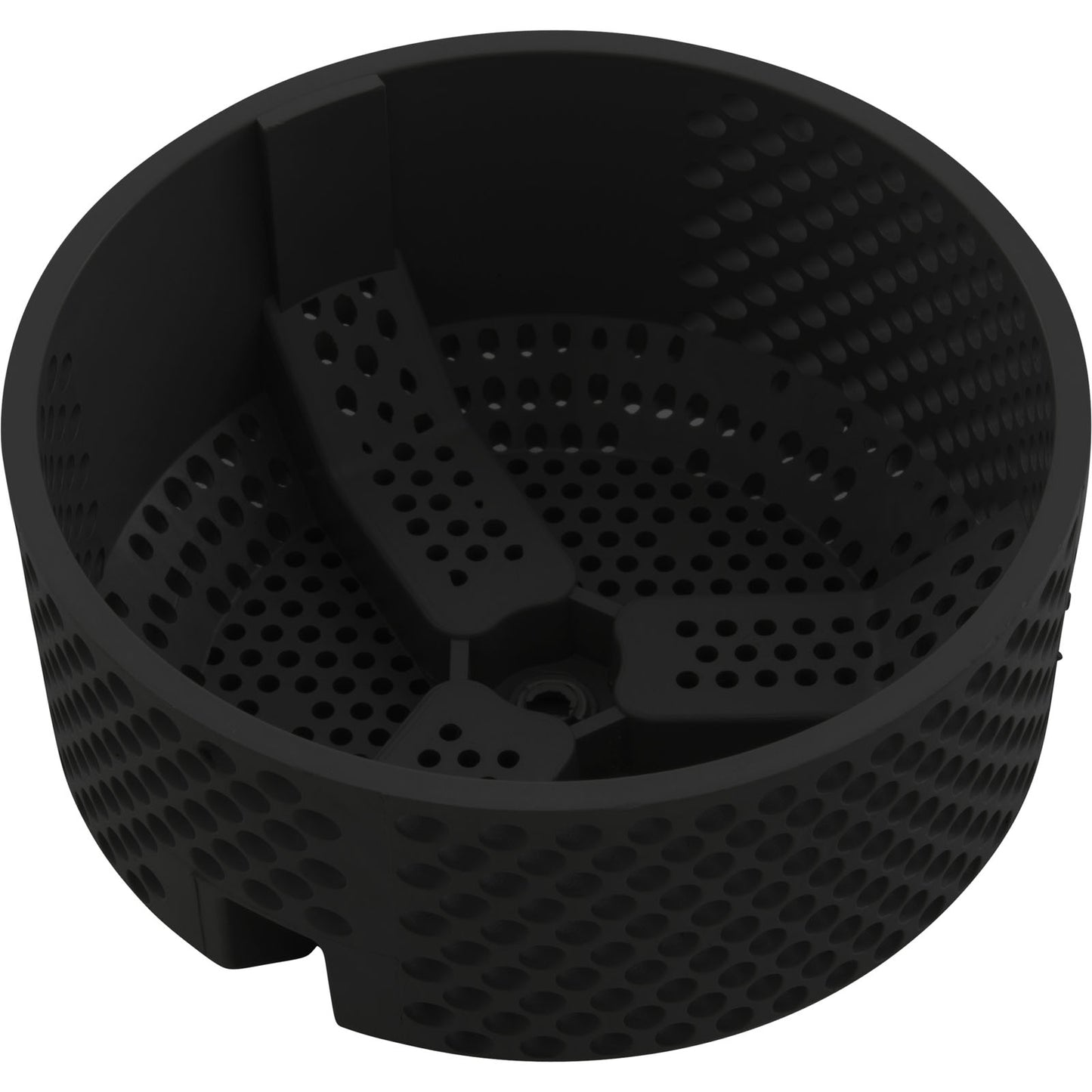 Suction Cover, WW 3-1/2" Ultra Hi-Flo, 2-3/8"hs, Black