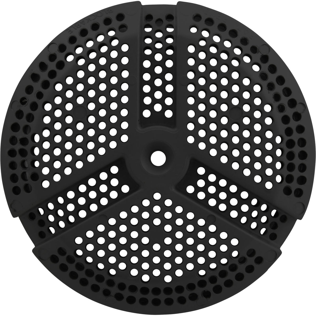 Suction Cover, WW 3-1/2" Ultra Hi-Flo, 2-3/8"hs, Black