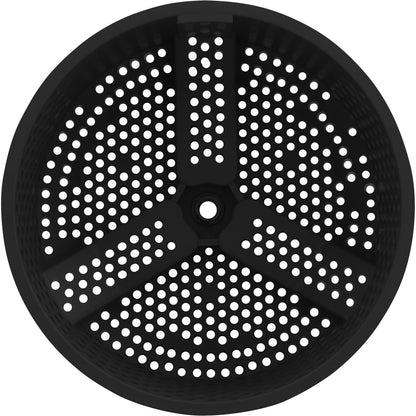 Suction Cover, WW 3-1/2" Ultra Hi-Flo, 2-3/8"hs, Black