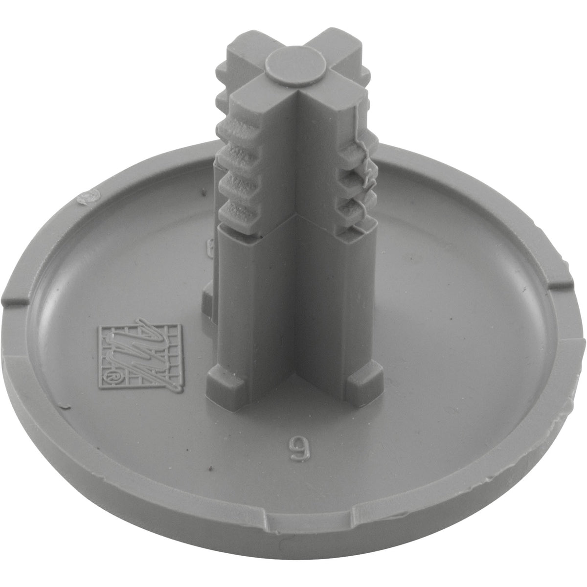 Air Injector Cap, WW, Low Profile, 1-3/4"fd, Gray