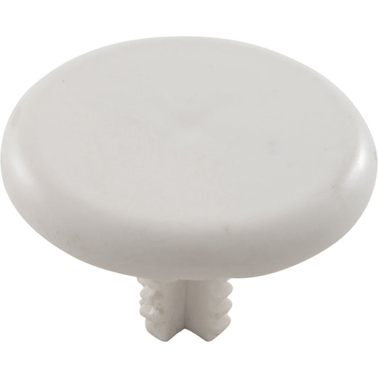 Tapa de inyector de aire, WW, perfil bajo, 1-3/4" fd, color blanco