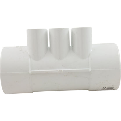 Colector, 1/2", 6 puertos, flujo continuo, 2" x 2"