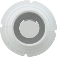 Wall Fitting, WW Poly Storm Gunite, Built-In, Wht, Thread-In