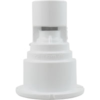 Wall Fitting, WW Poly Storm Gunite, Built-In, Wht, Thread-In