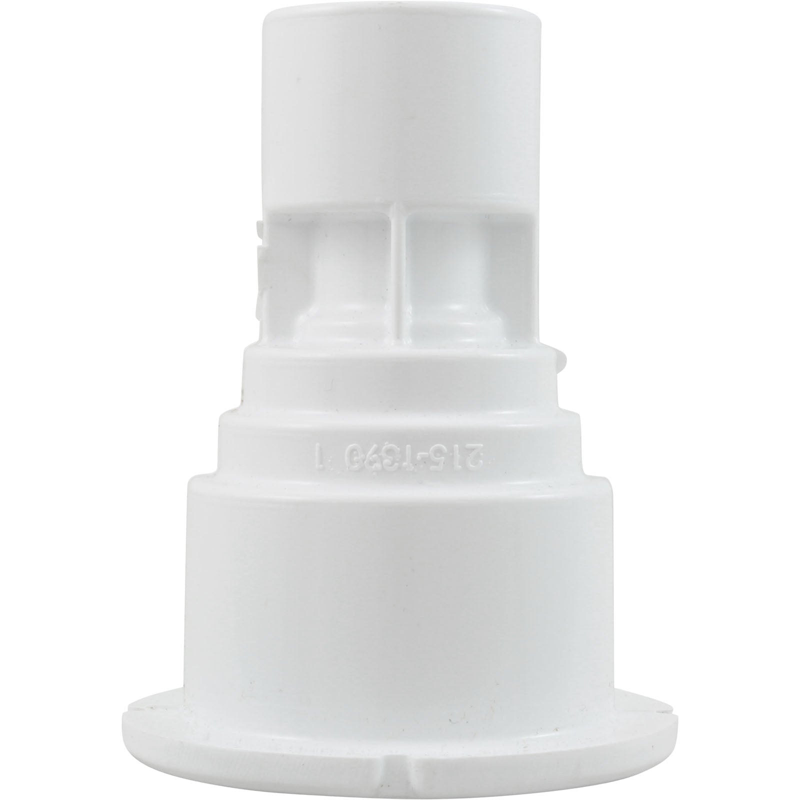 Wall Fitting, WW Poly Storm Gunite, Built-In, Wht, Thread-In