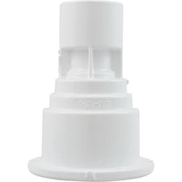 Wall Fitting, WW Poly Storm Gunite, Built-In, Wht, Thread-In
