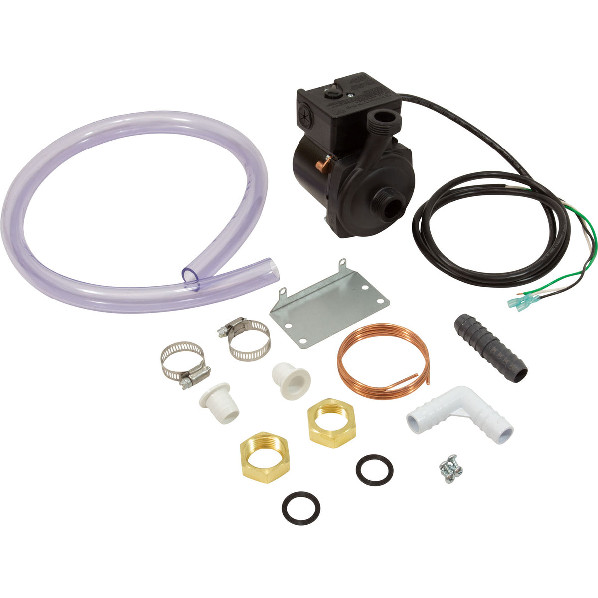 Pump, Circ, Grundfos Universal Kit, 3-Spd, 115v, 3/4" Barb