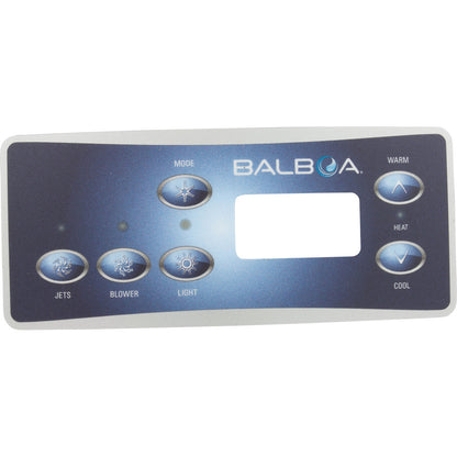 Overlay, BWG Std Digital, F108/109, Jet/Blower/Light