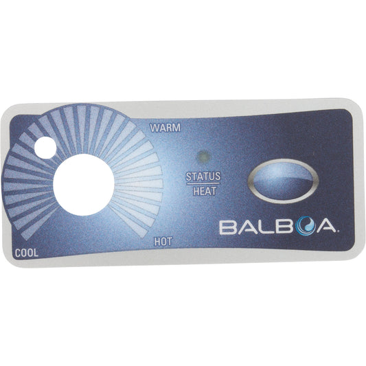 Overlay, Balboa Water Group Duplex, 1 Button/Knob