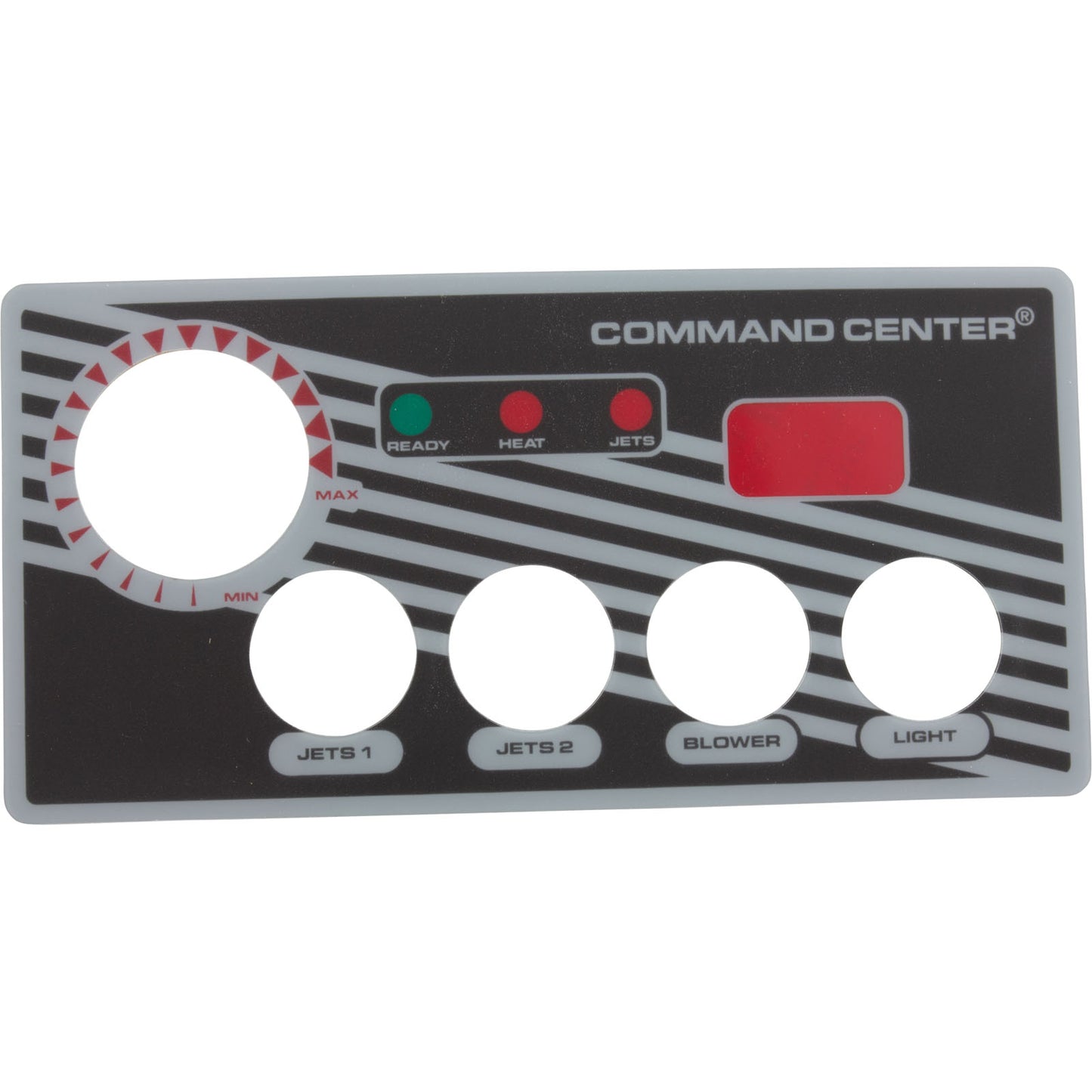Overlay, Tecmark Digital Command Center, 4 Button