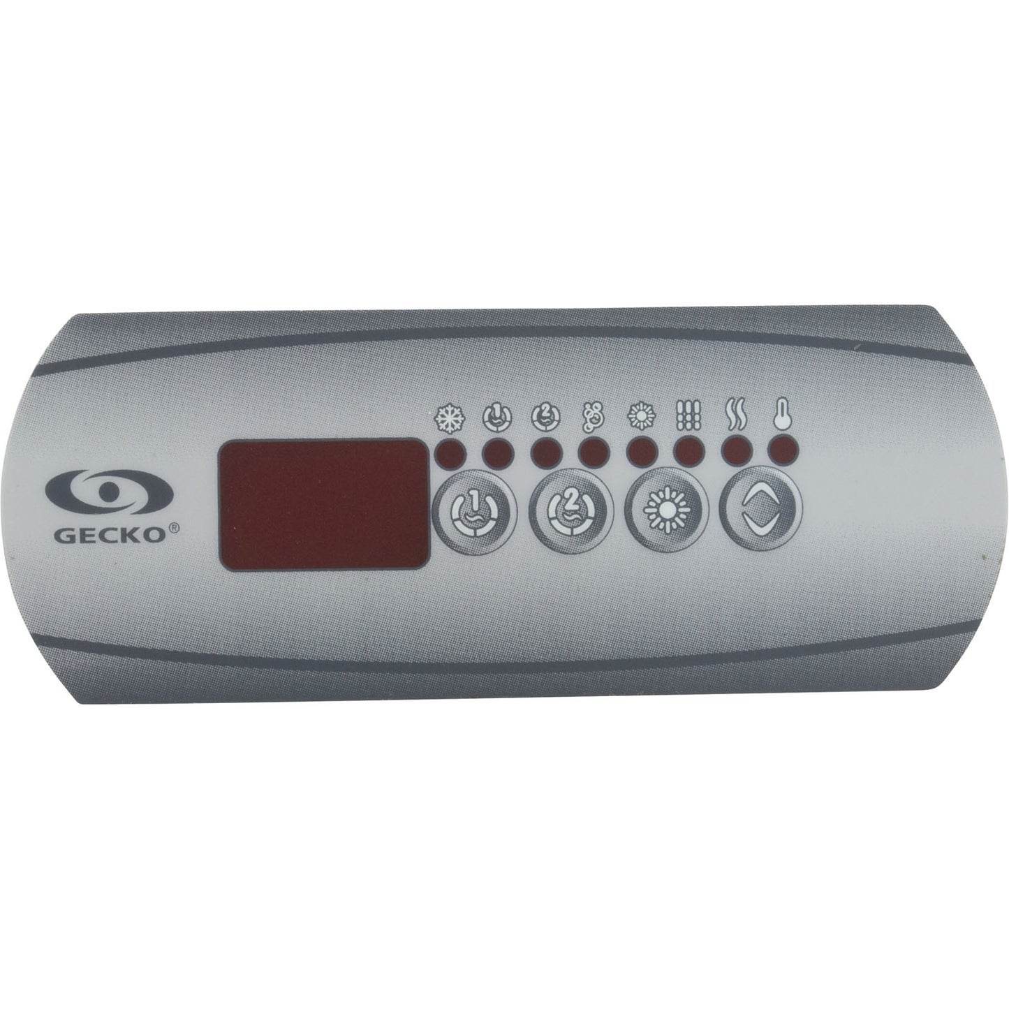 Superposición, Gecko in.k200, 4 botones, P1, P2, Lt, azul