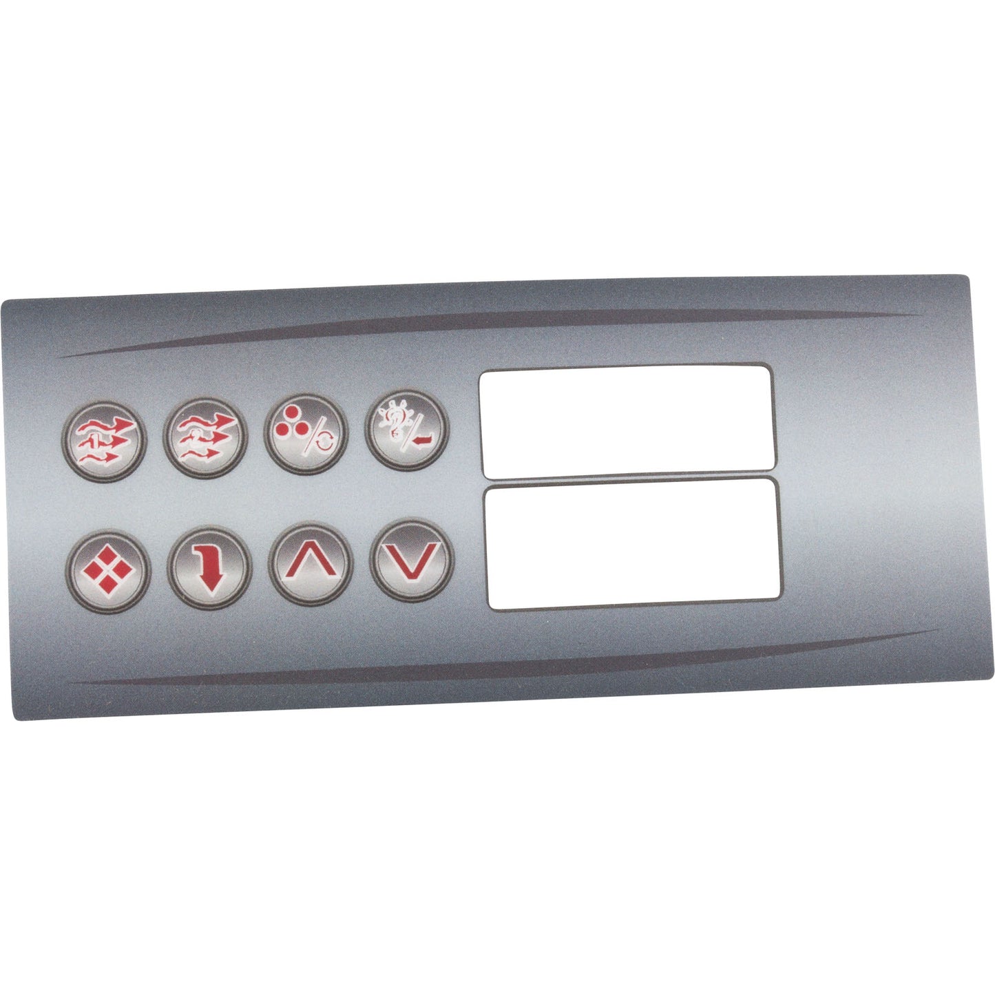 Overlay, Hydro-Quip HT2, 8 Button, Large Rec