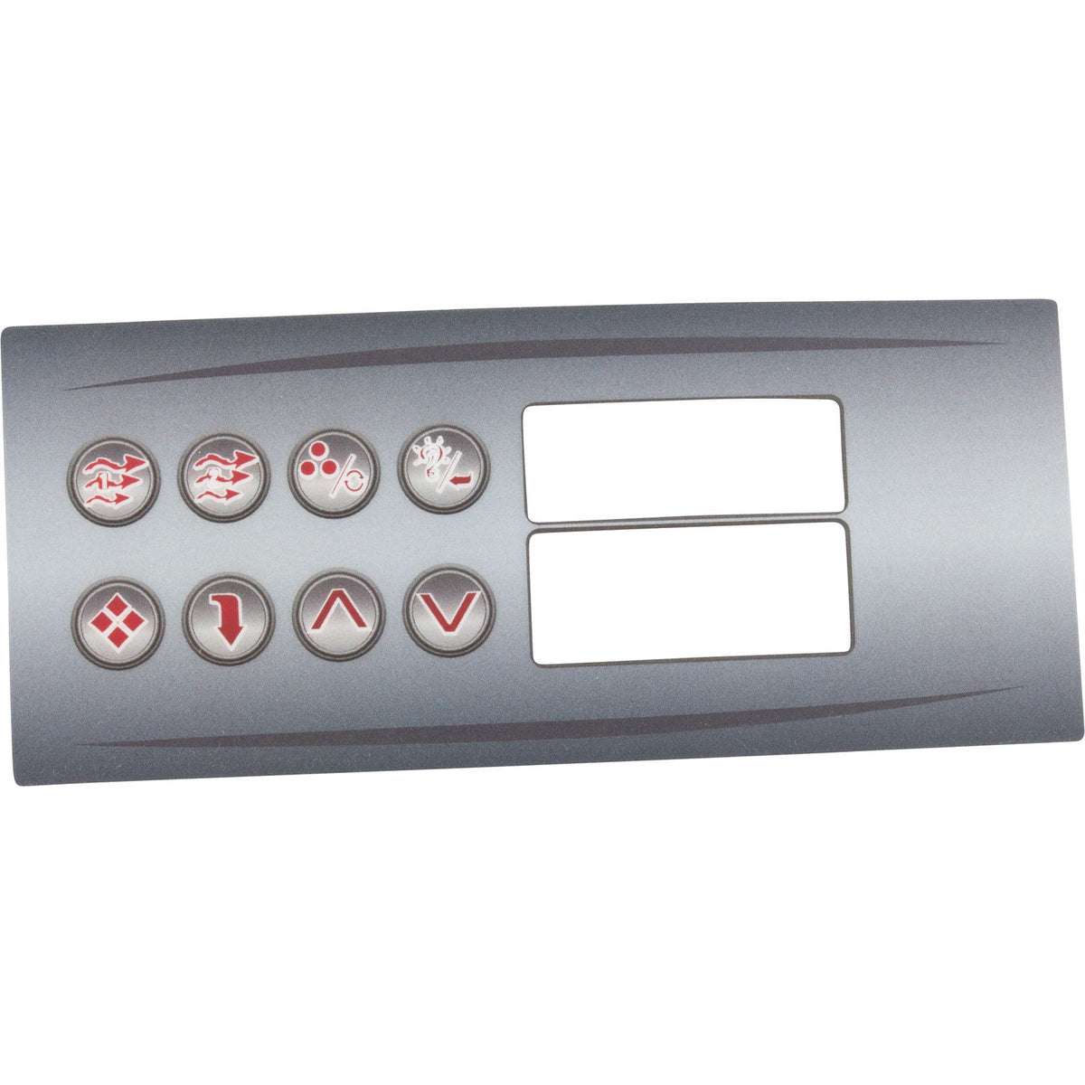 Overlay, Hydro-Quip HT2, 8 Button, Large Rec
