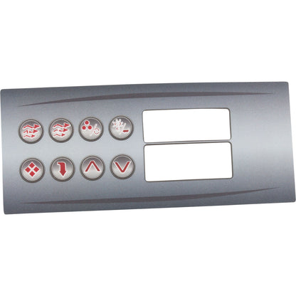 Overlay, Hydro-Quip HT2, 8 Button, Large Rec