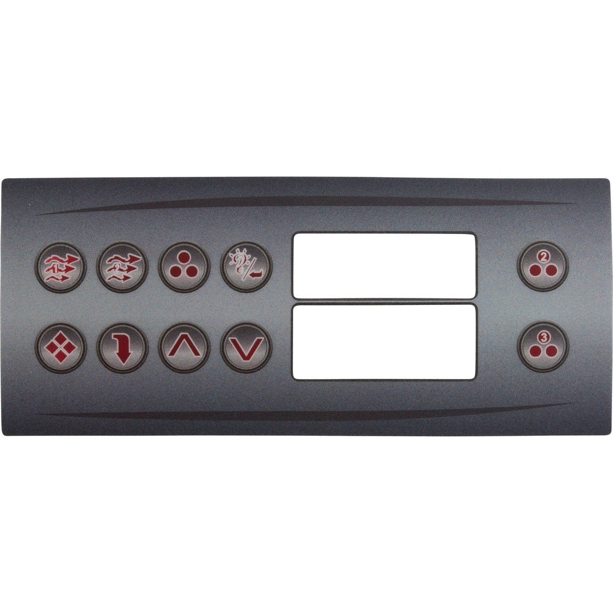 Overlay, Hydro-Quip HT2, 10 Button, Large Rec