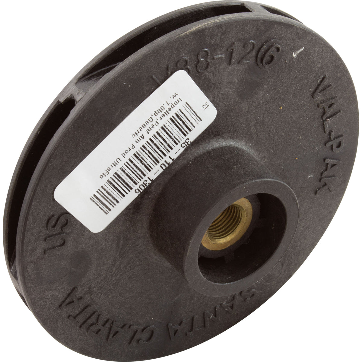 Impeller, Pent Am Prod UltraFlow, 1.0hp, Generic
