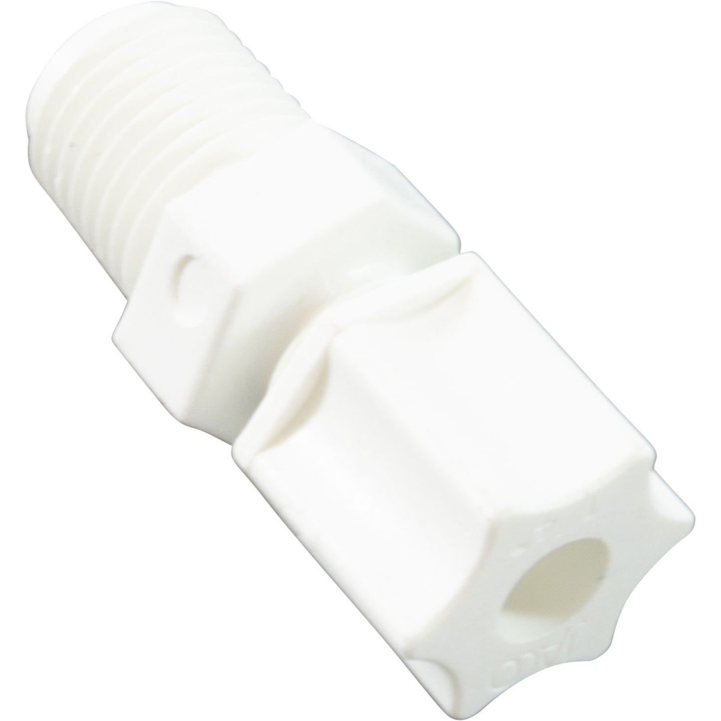 Raccord d'injecteur, Rola Chem, tube 1/4", style ancien