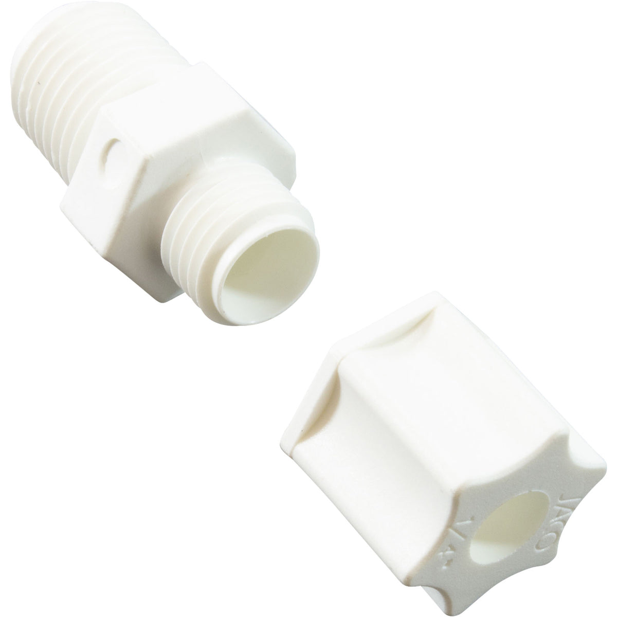 Injector Fitting, Rola Chem, 1/4" Tubing, Old Style