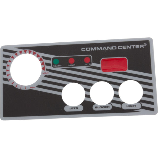Overlay, Tecmark Digital Command Center, 3 Button