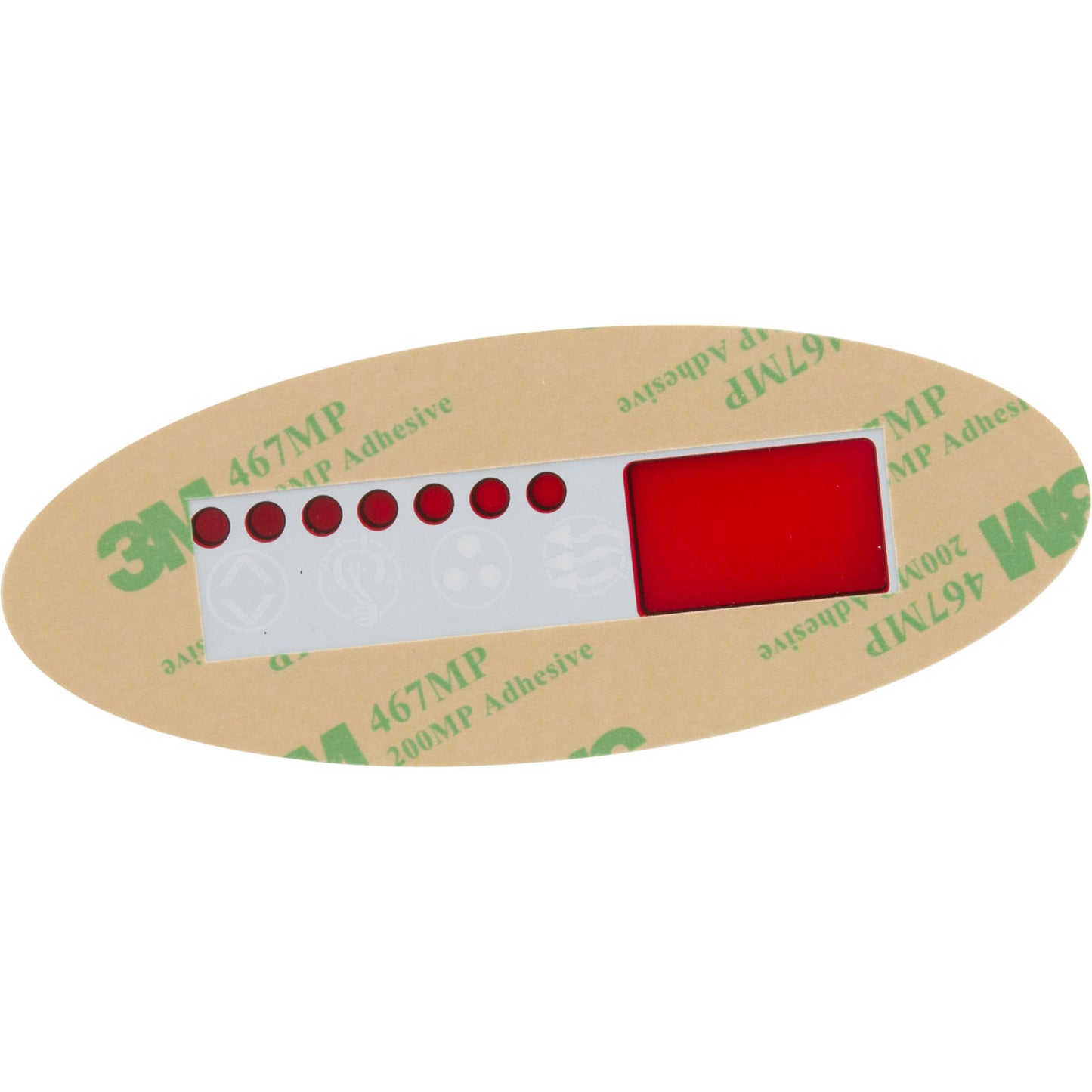 Recouvrement, Hydro-Quip Eco 2, Pompe 1, Lumière, Aux, Petit Ovale