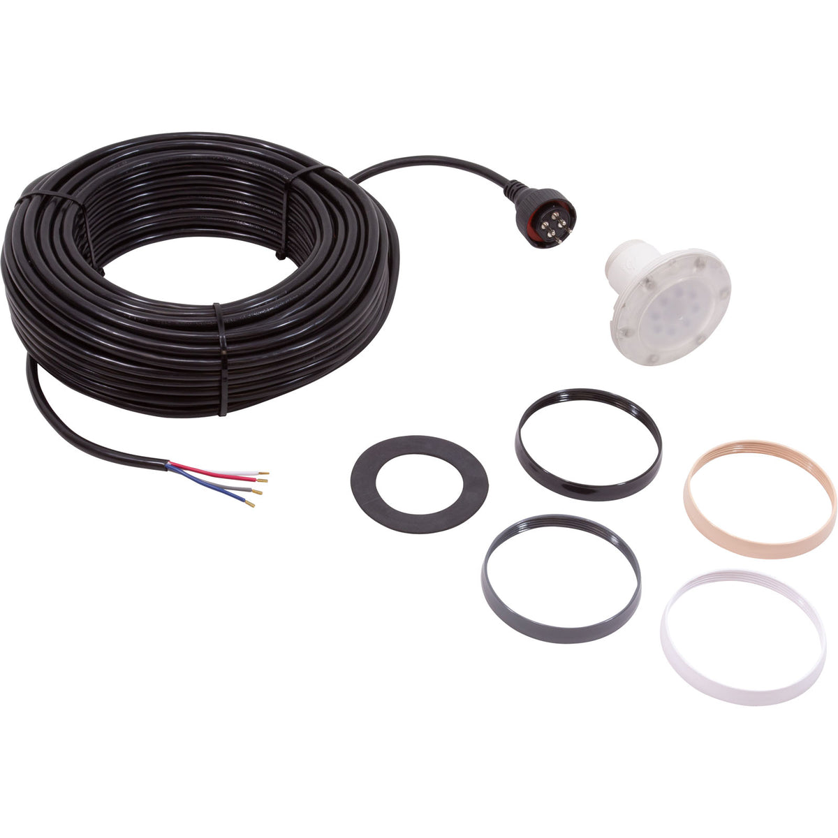 PAL Treo Max Multi Color Nicheless Pool/Spa Light, 150ft Cbl