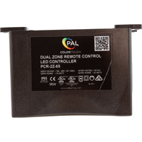 Transformador de control remoto de zona dual multicolor PAL de 65 W y 24 V CC