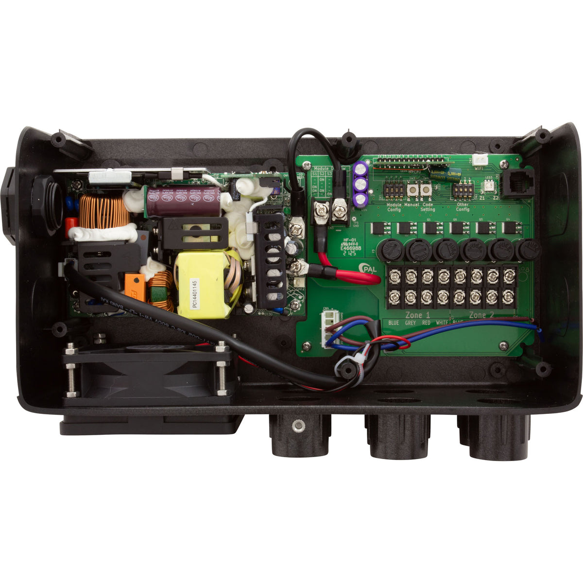 PAL 500W Multi Color Dual Zone Remote Ctrl Transformer 24VDC