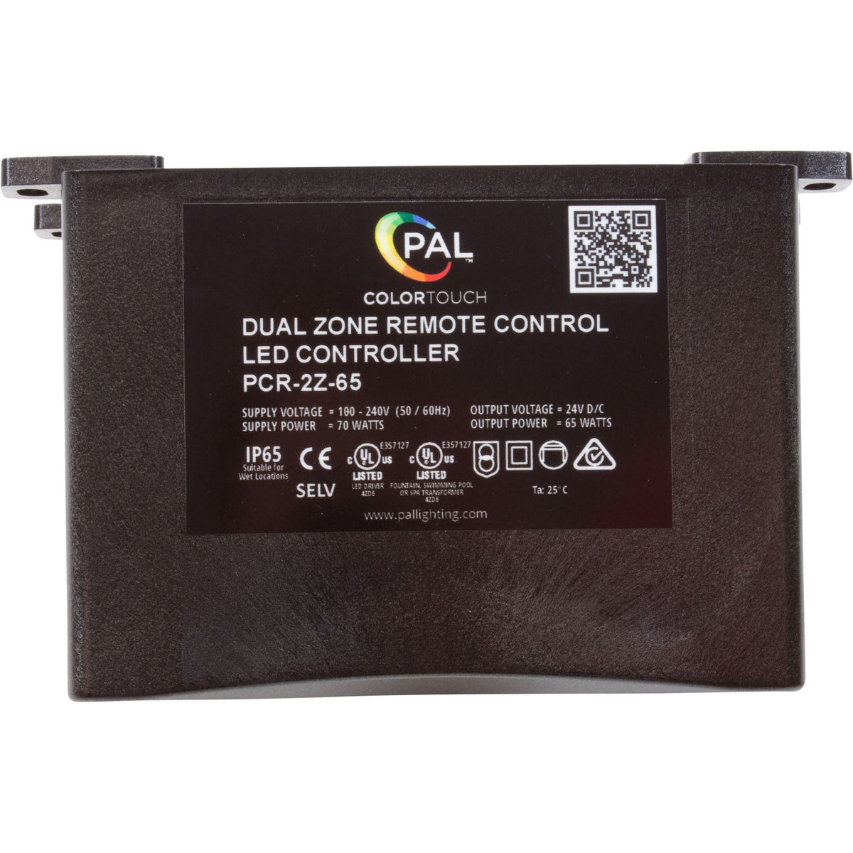 PAL 65W Multi Color Dual Zone Rem Ctrl Transf, Wi-Fi 24VDC