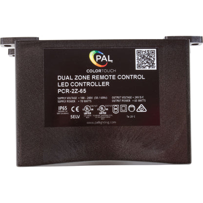PAL 65W Multi Color Dual Zone Rem Ctrl Transf, Wi-Fi 24VDC