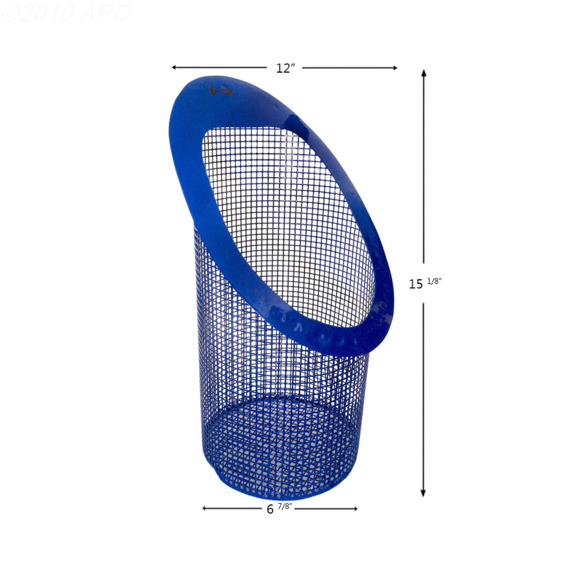 Aladdin B-158 Powder-Coated Pump Basket, 12 in Top, 15-1/8 in Tall (APCB158)