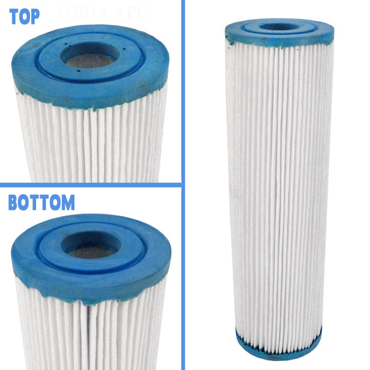 APC Filter Cartridge for Pentair Caribe and Rainbow, 6 Sq Ft (APCC7292)