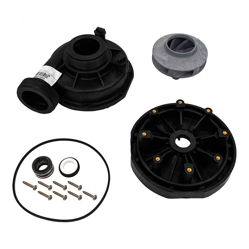 Sundance / Jacuzzi TheraFlo / TheraMax 2.5 HP Wet End Kit (APCK1186)