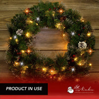 LED Mini Lights 5MM Amber/Warm White/Cool White Twinkle Green Wire - 6" Spacing