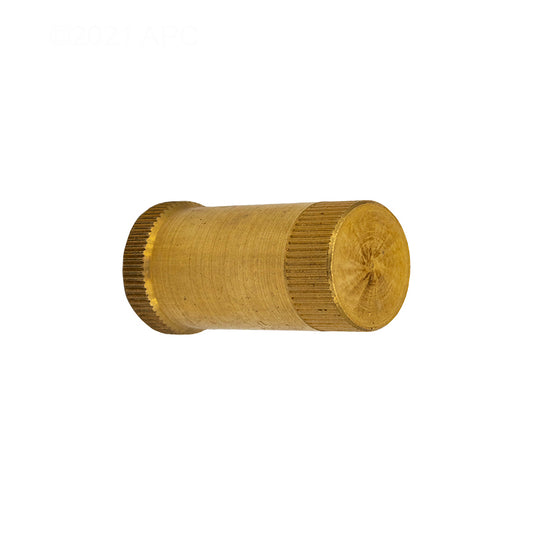 Meyco Brass Screw Type Anchor Threaded, Pool Safety Cover Hardware, Part BCA1