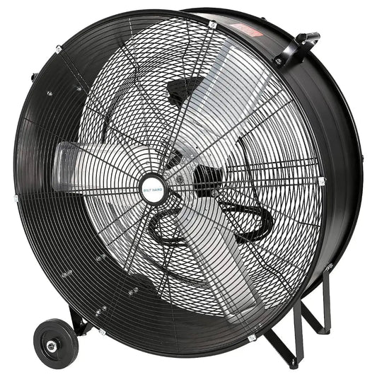BILT HARD 30" 13000 CFM High Velocity Drum Fan: 2-Speed Heavy Duty Industrial Fan, UL Listed