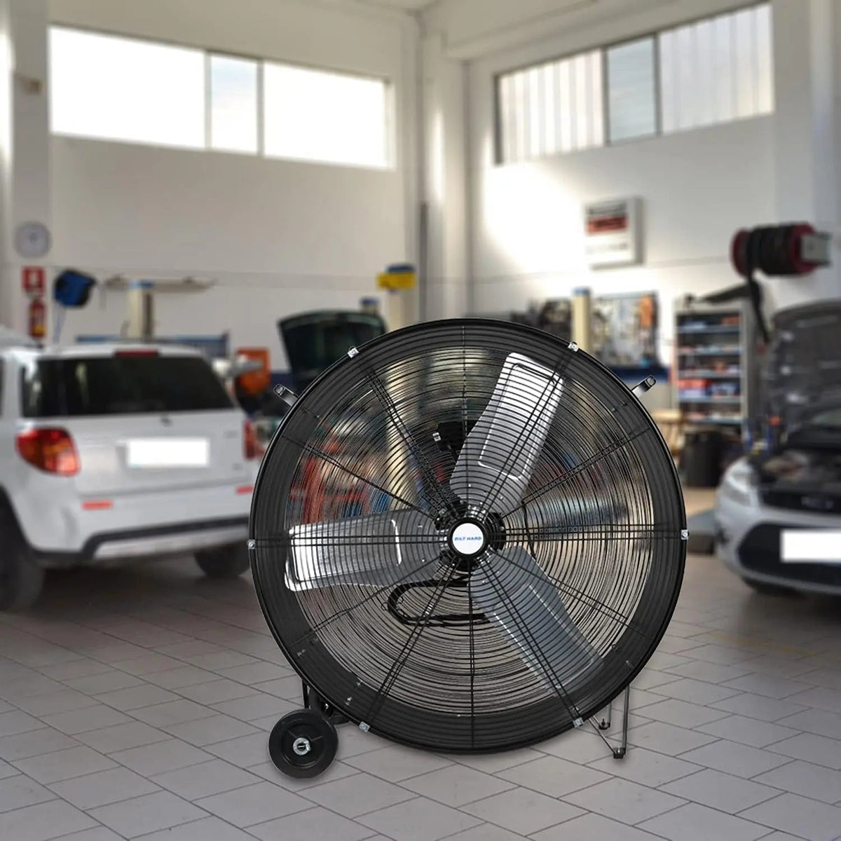 BILT HARD 30" 13000 CFM High Velocity Drum Fan: 2-Speed Heavy Duty Industrial Fan, UL Listed