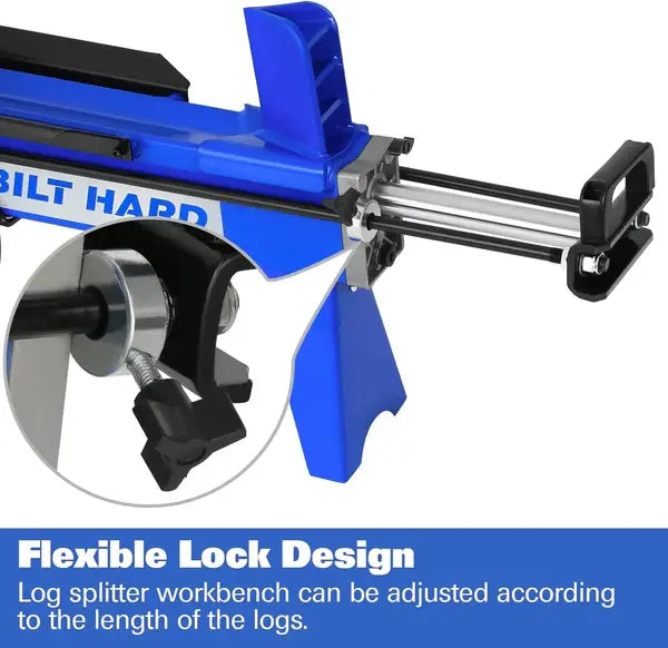 BILT HARD 6.5-Ton Electric Log Splitter – 15Amp Hydraulic Motor, Splits Logs up to 20.5", Great for Home Use & Seniors