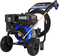 BILT HARD 4000 PSI 4.0 GPM GAS Pressure Washer, 302cc Engine, Gas Power Washer with Triplex Pump, Spray Gun and Wand, Built-In Soap Tank, 5 QC Nozzle Tips, 50 Ft Hose with 3/8" Quick Connect, 49-State