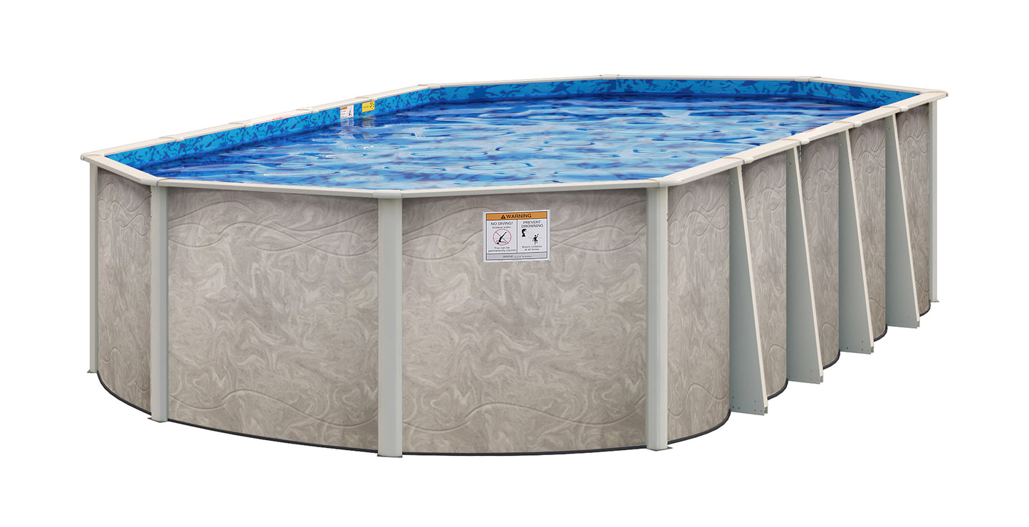 Bay Burst Hybrid Oval pool — view 1