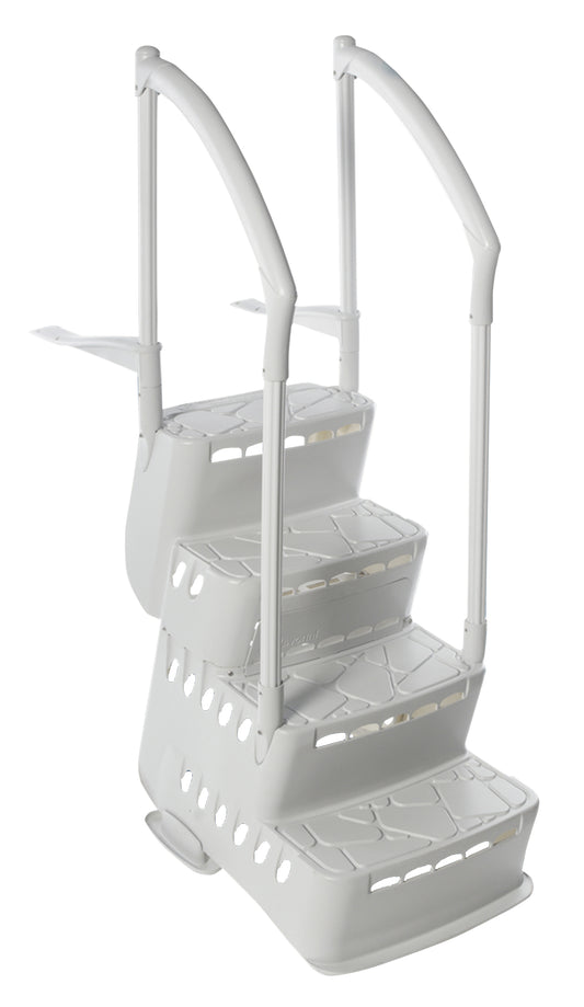 Biltmor Pool Ladder with Deck Attachments (Gray)