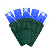 Blue LED Mini Lights 5MM Twinkle 6" Spacing