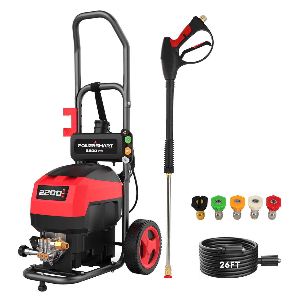2200PSI 1.2GPM Electric Pressure Washer DW1028A
