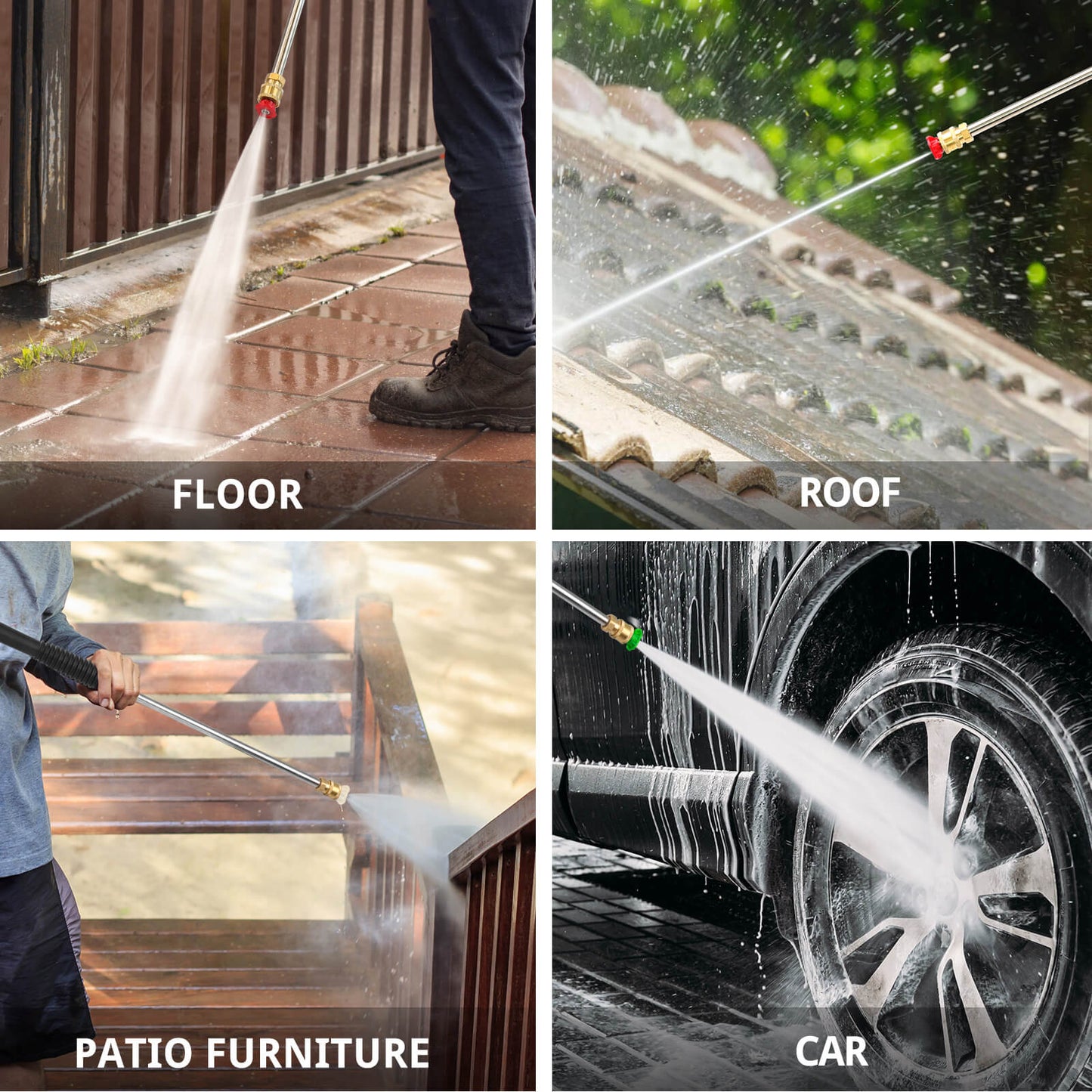 3300PSI 2.5GPM 201cc Gas Pressure Washer DB1050