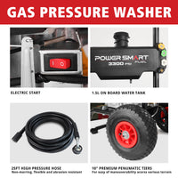 3300PSI 2.5GPM 201cc Gas Pressure Washer DB1050